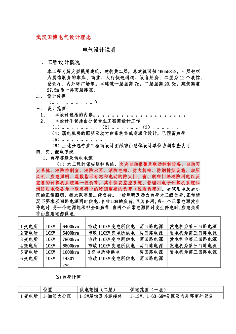 总电力设计理念_第1页