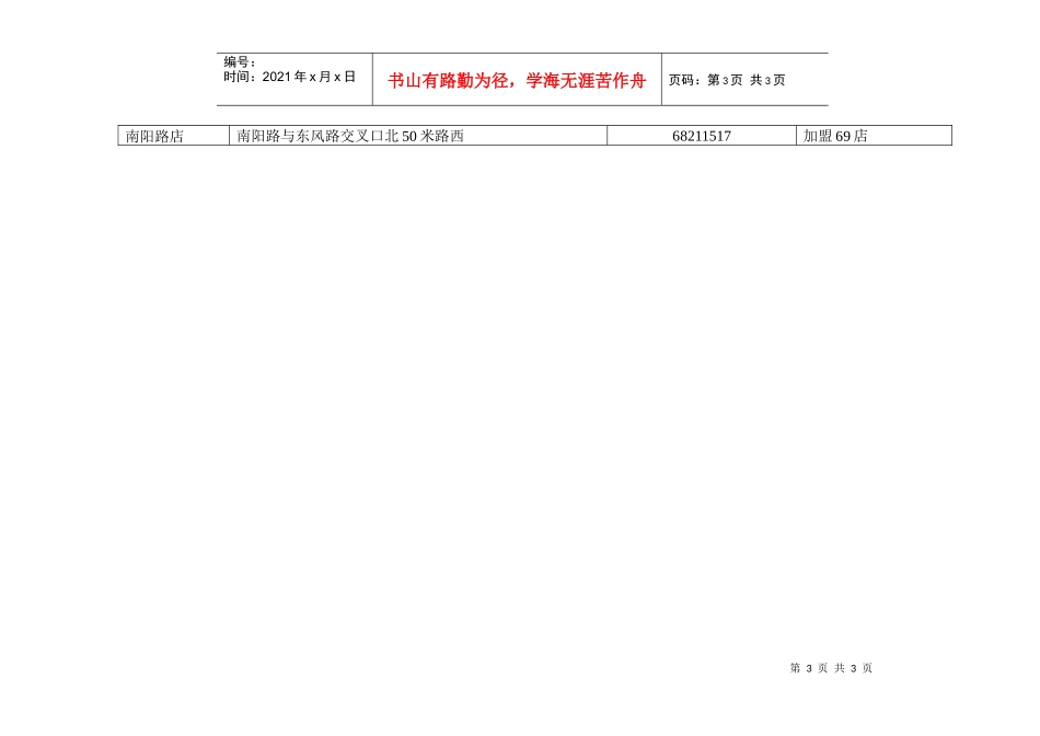 各连锁店一览表_第3页