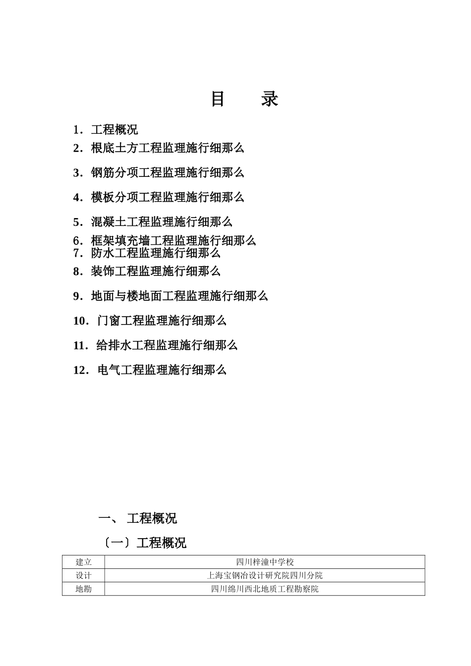 四川省梓潼中学校灾后重建恢复工程_第3页