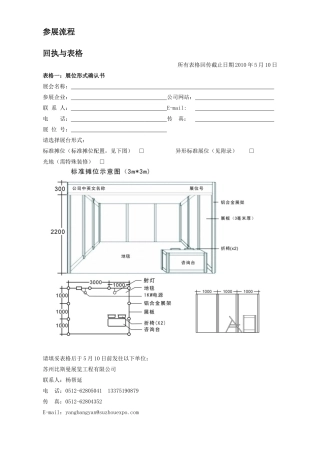 参展流程-XXXX中国(苏州)国际中小企业交易会