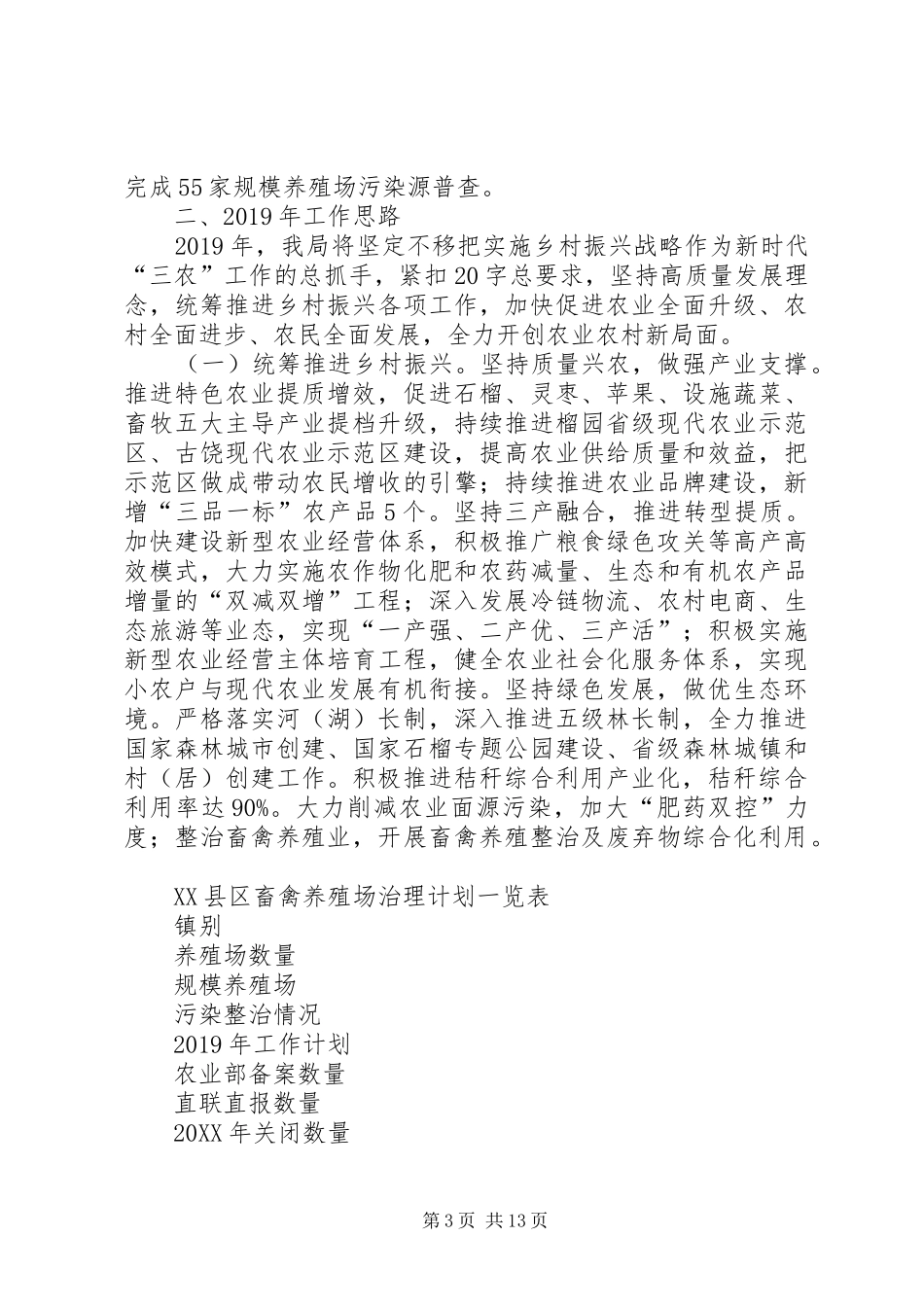 农委务虚会发言材料致辞_第3页
