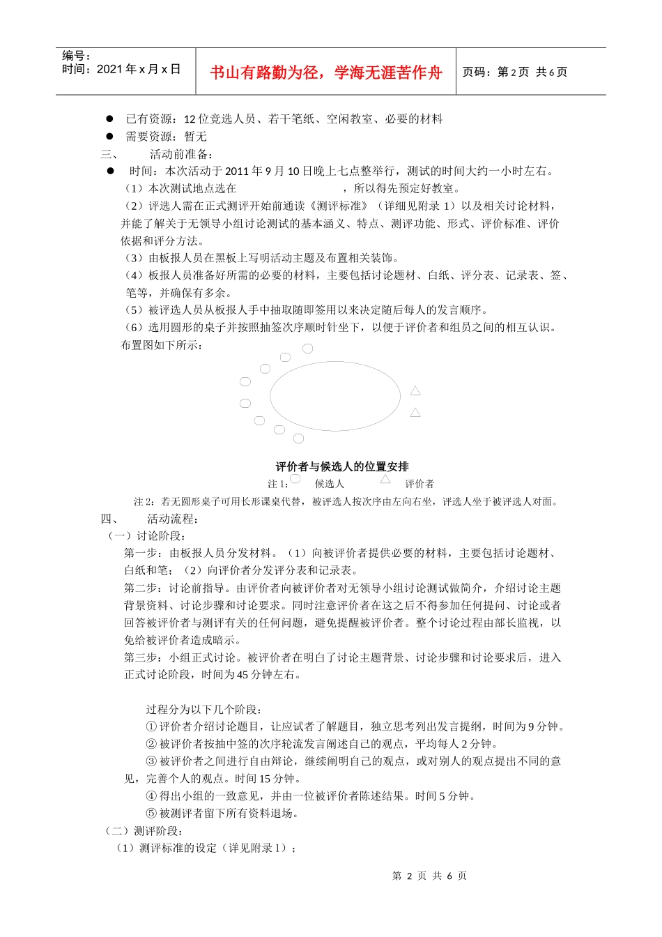 南京工业大学《无领导讨论小组》_第2页