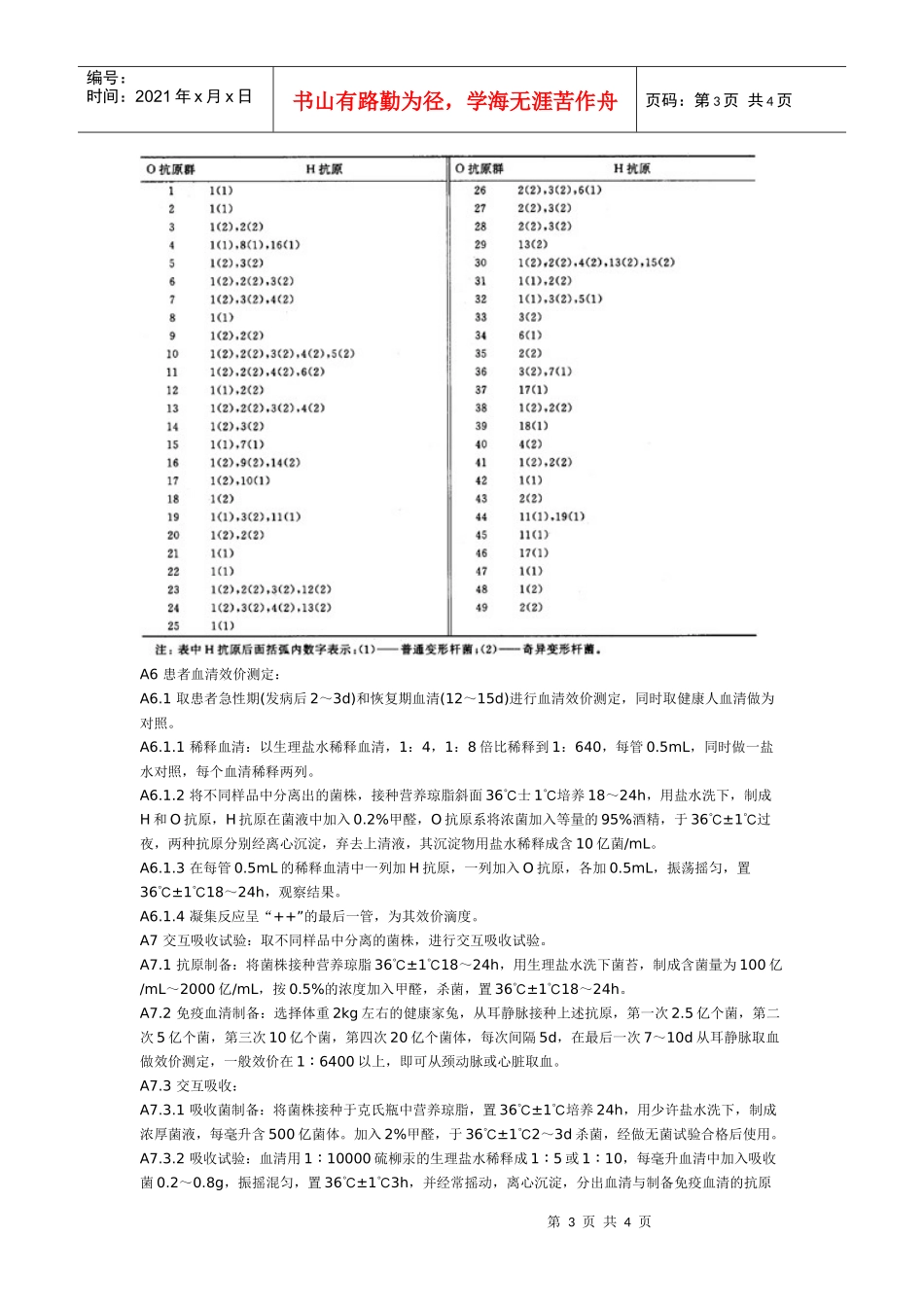 变形杆菌食物中毒诊断标准及处理原则WST_第3页