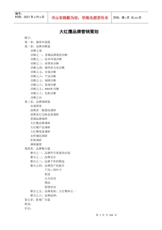 叶茂中策划-大红鹰全书