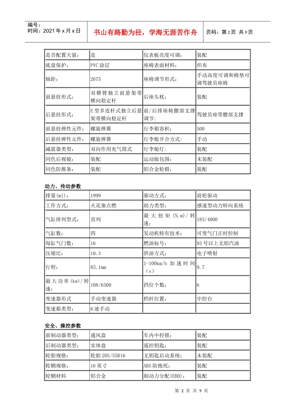 协议供货中标产品一览表、配置清单及供货清单_第2页