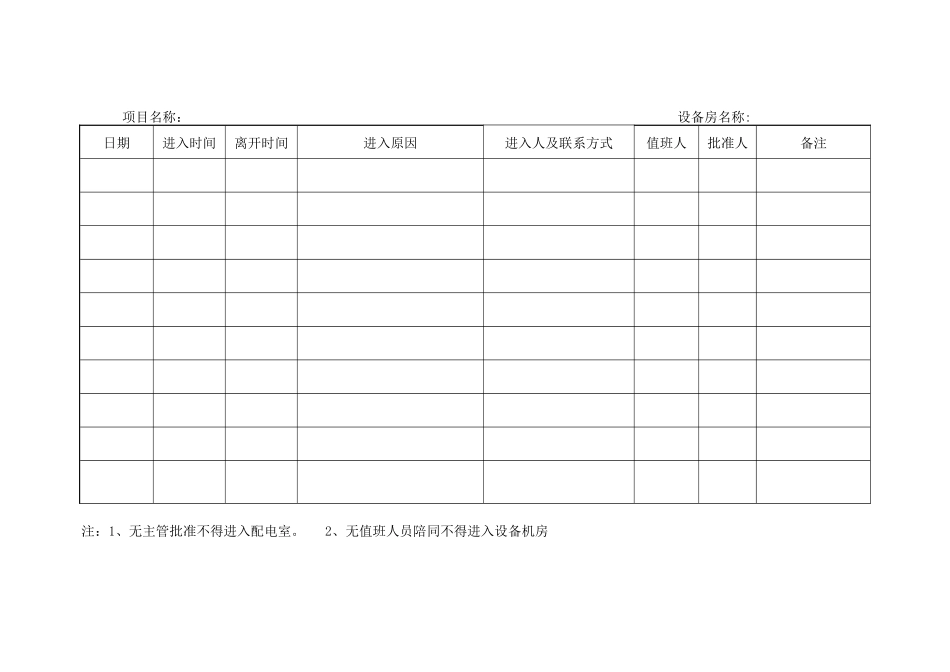 工程文件配套表格_第1页