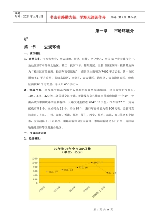 南昌中航国际广场市场策划报告