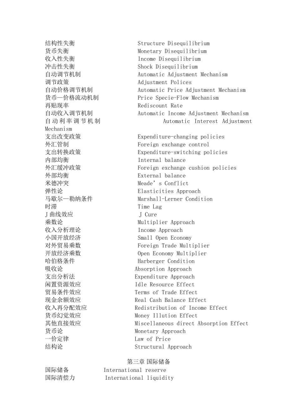 国际金融专业词汇汇总_第3页