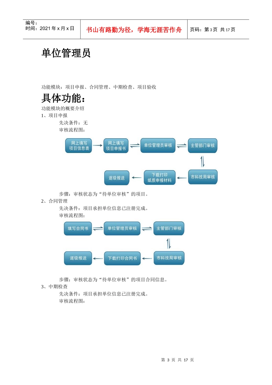 单位管理员用户手册-苏州市科技局计划项目管理系统-首页_第3页