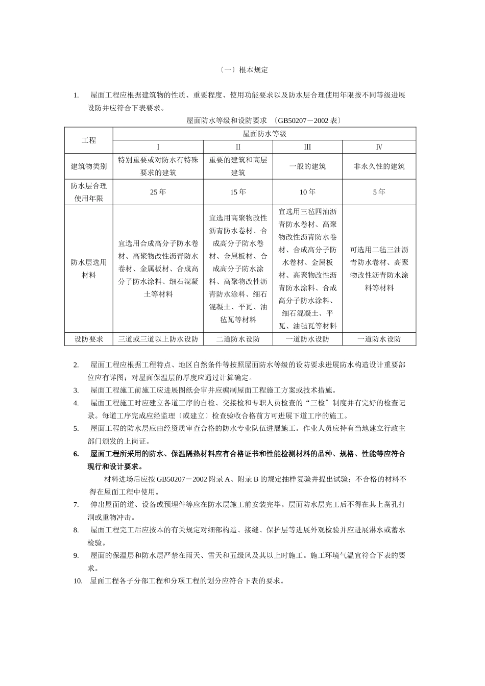 屋面防水监理细则_第1页
