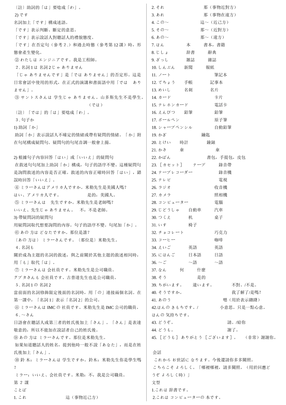 大家日语1课本电子书(35页)_第2页
