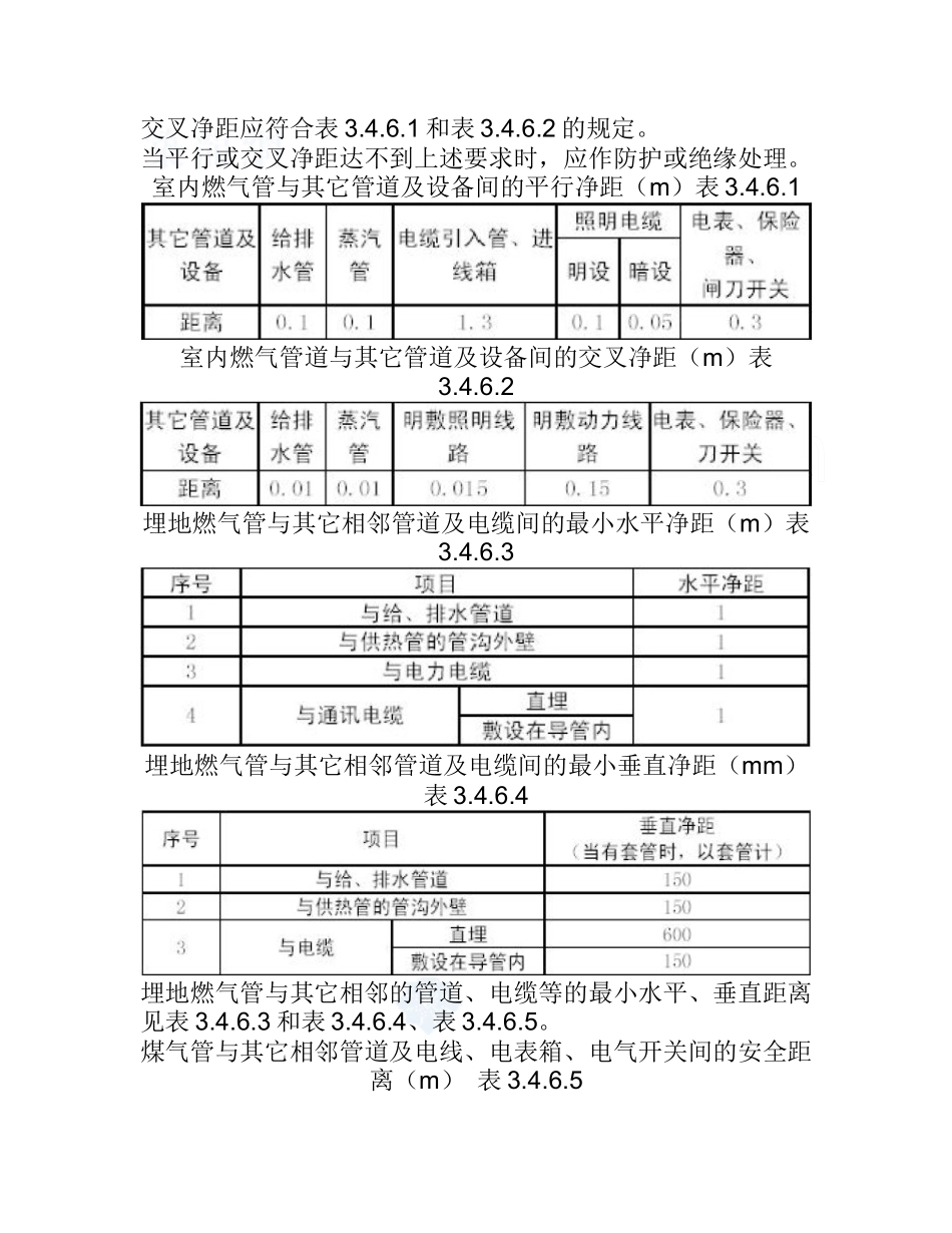 室内燃气管道安装施工工艺_secret_第3页