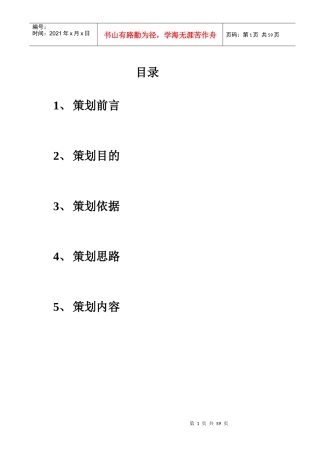 合肥别墅3000亩项目泊天下策划方案58页