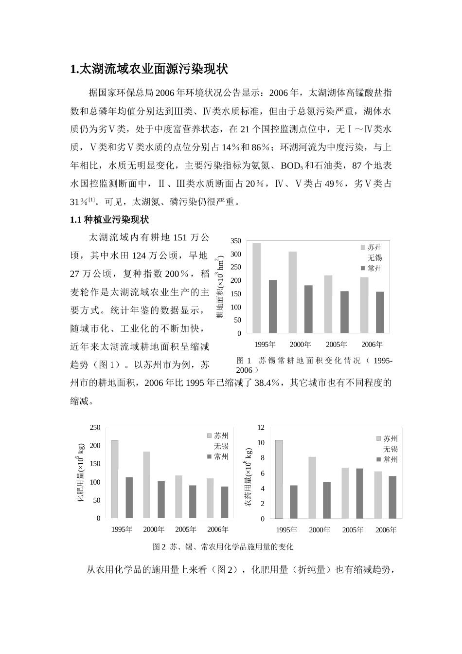 太湖流域发展有机农业控制面源污染的可行性分析_第2页