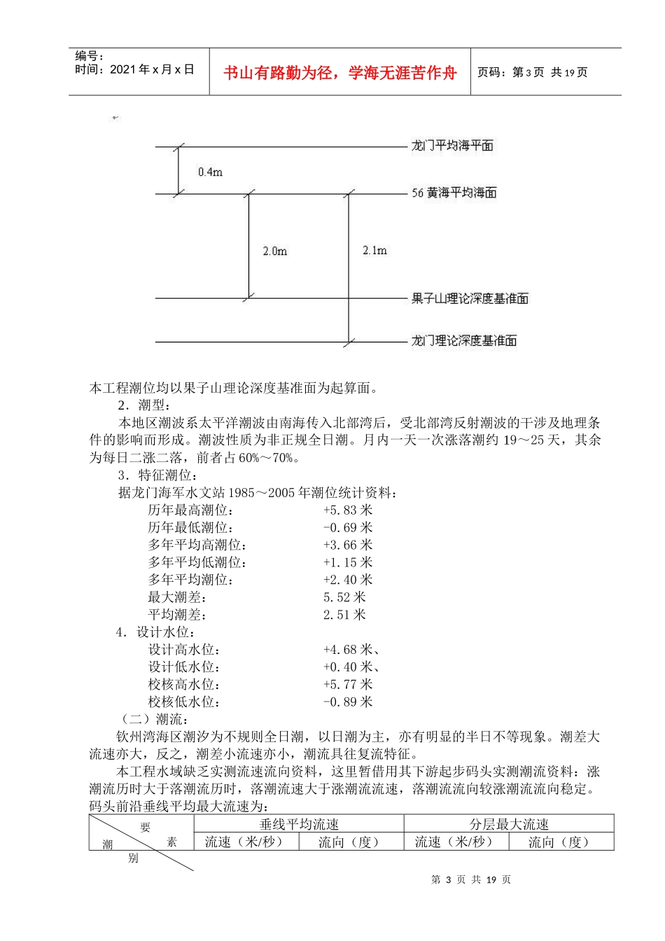 嘉盛建设项目开发有限公司十万吨集装箱码头准备进行中..._第3页