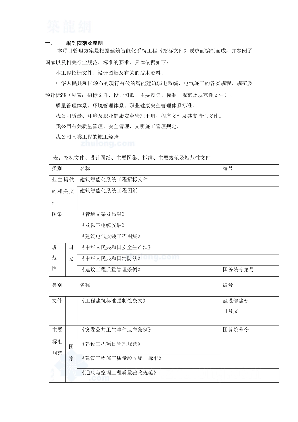 建筑智能化系统工程施工组织设计方案(68页)_第1页