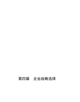 哈佛经理案例全集之企业战略选择