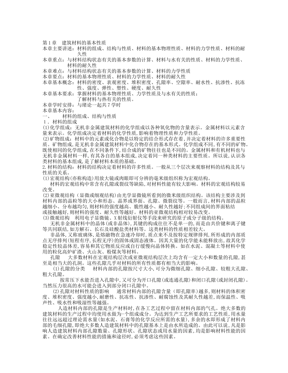 建筑材料的基本性质_第2页