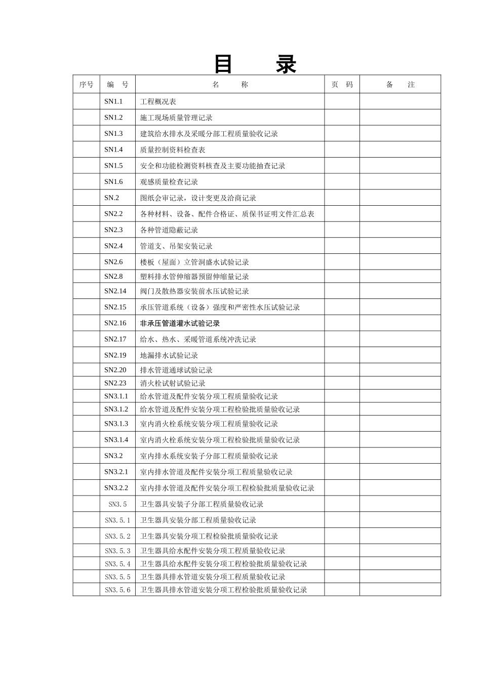 建筑给排水安装资料11楼水_第1页