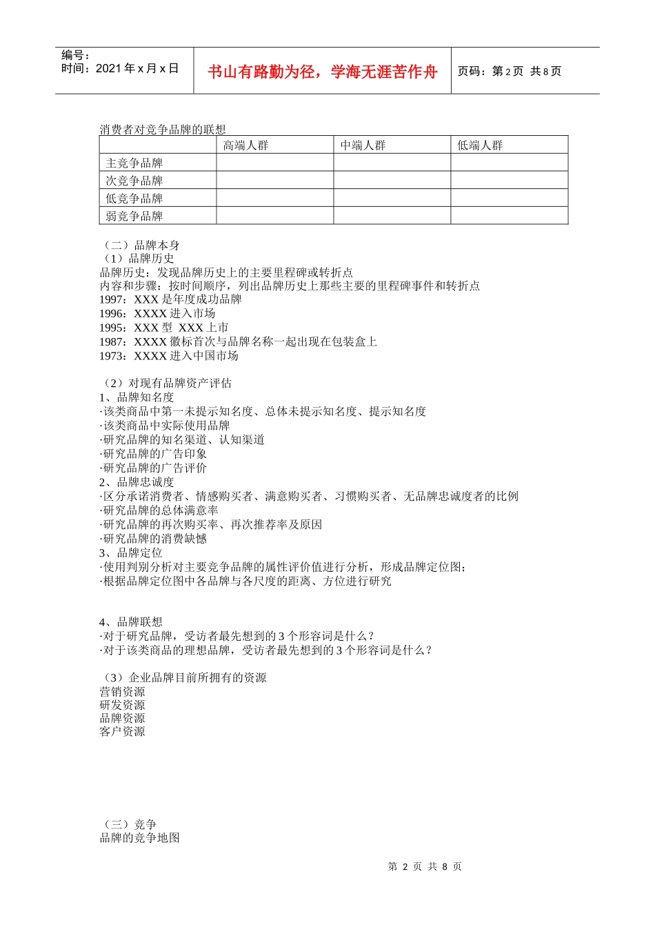品牌管理-品牌规划_第2页
