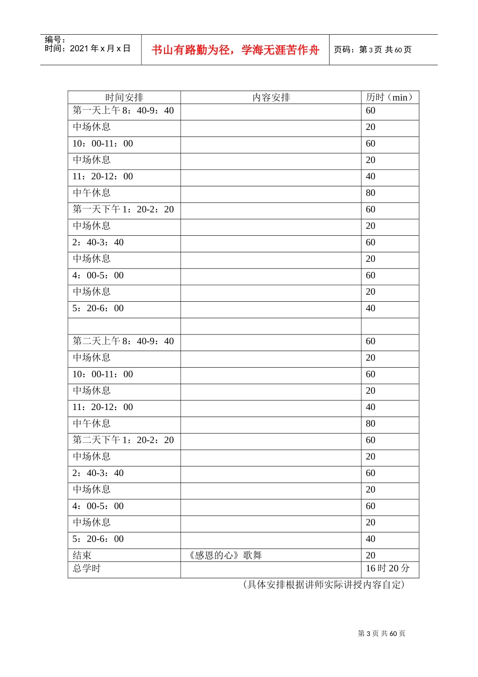 员工训练讲师管理手册_第3页
