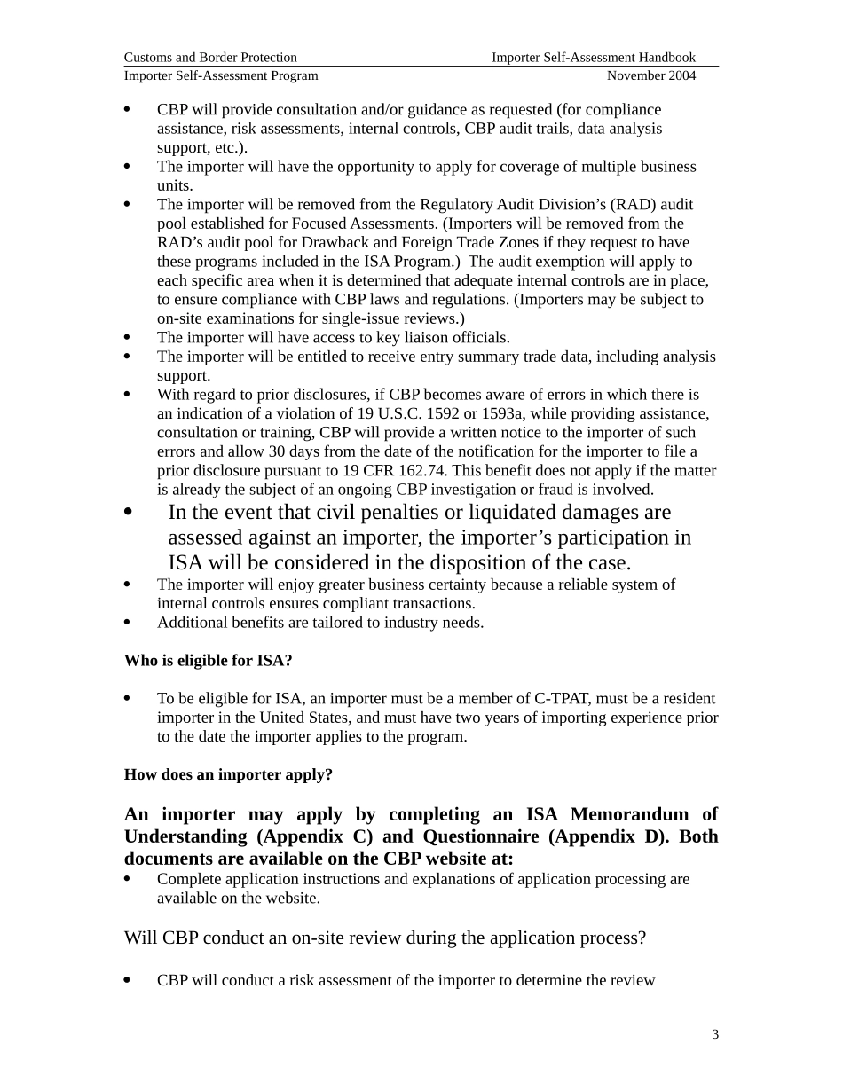 商业办公室战略-进口商自我估价手册(英文版)_第3页