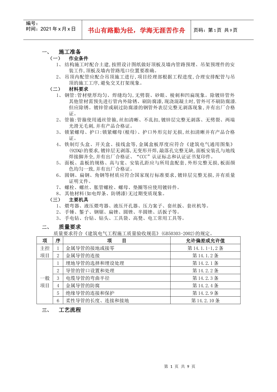 吊顶内管路敷设工程_第1页