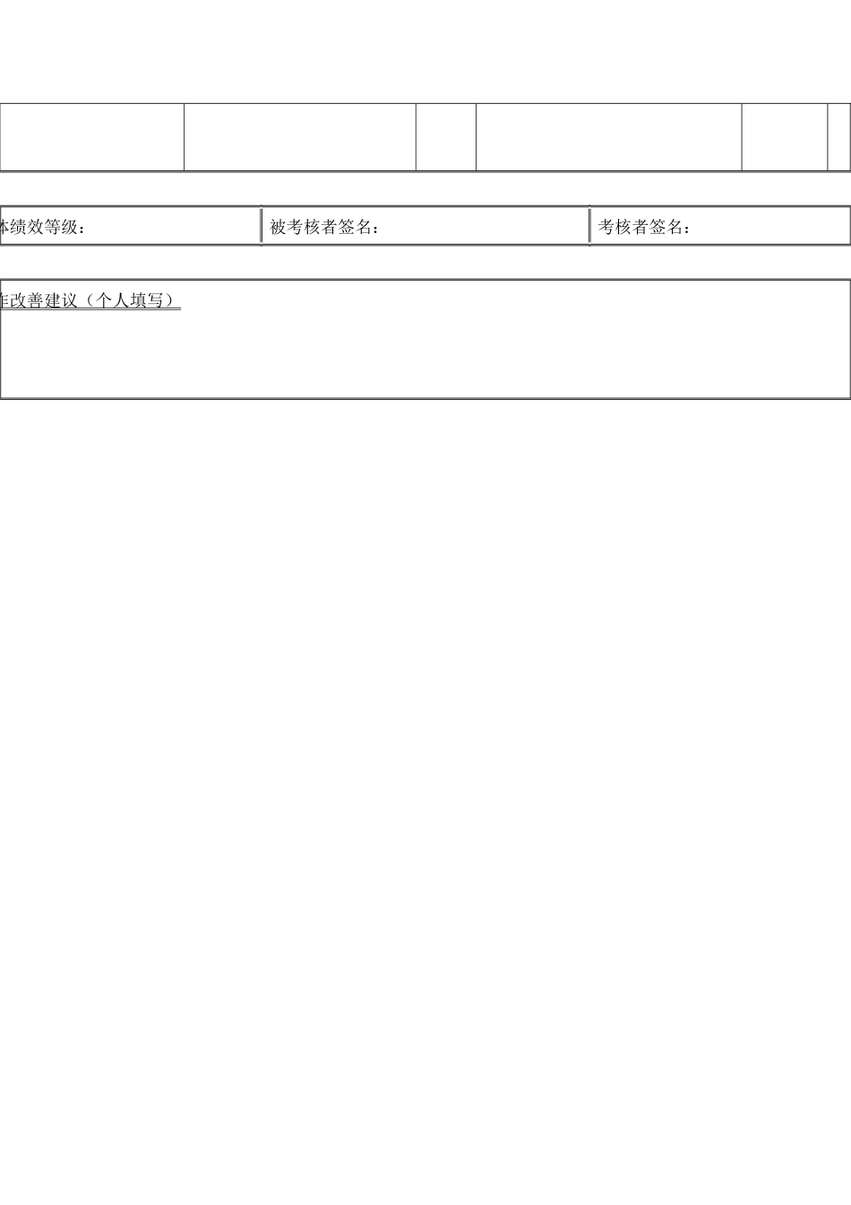 员工月度计划评价表_第2页