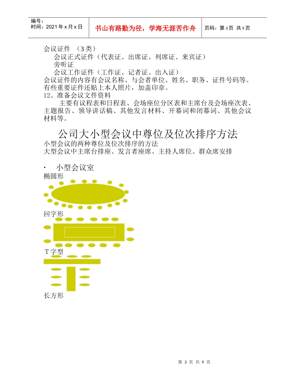 商务会议礼仪_第3页