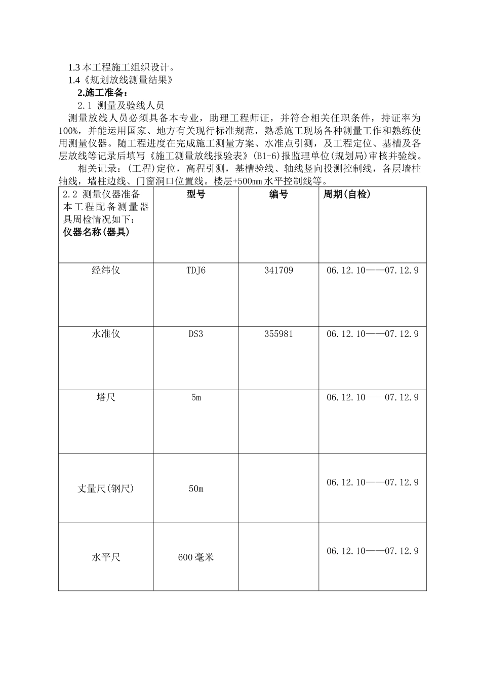 唐山骨质瓷公司厂区建筑各项施工方案_第3页