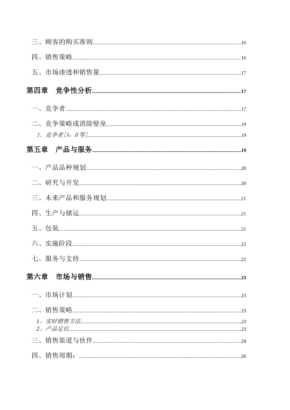 商业计划书（DOC 33页）_第3页