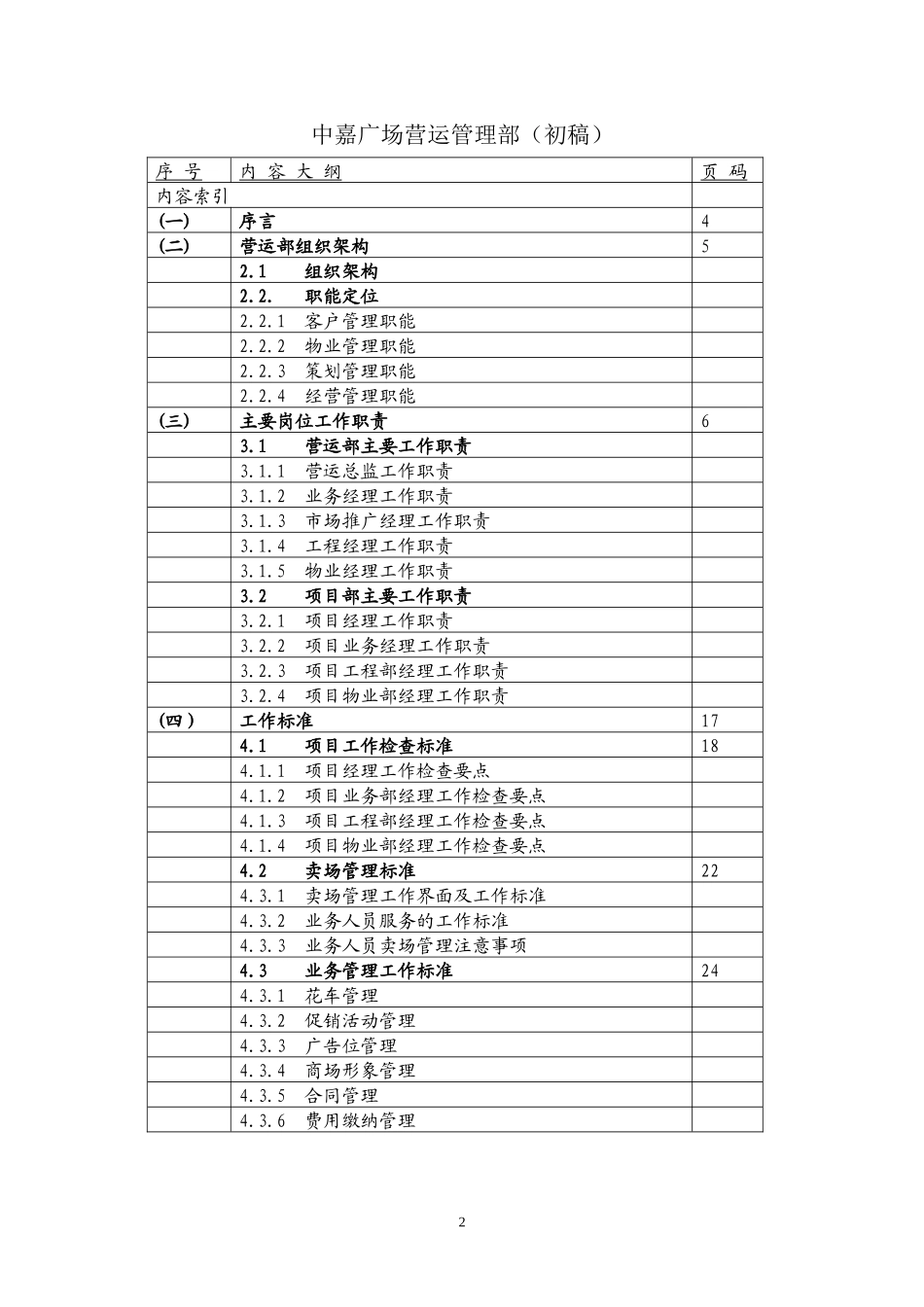 商场运营管理完全手册(DOC 102页)_第2页