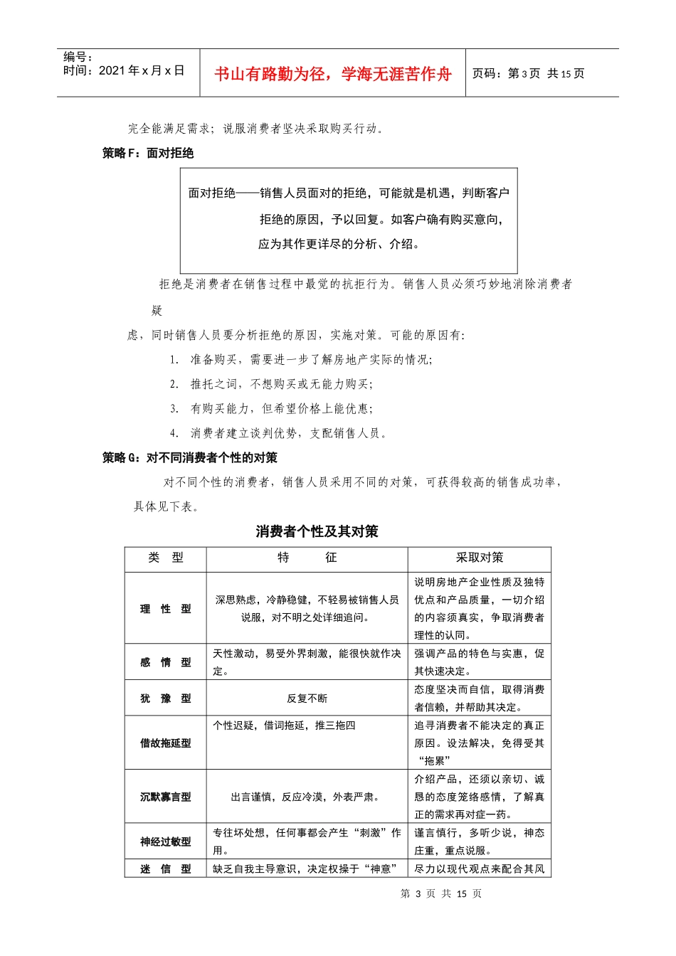 售楼处现场成交实战策略解析_第3页