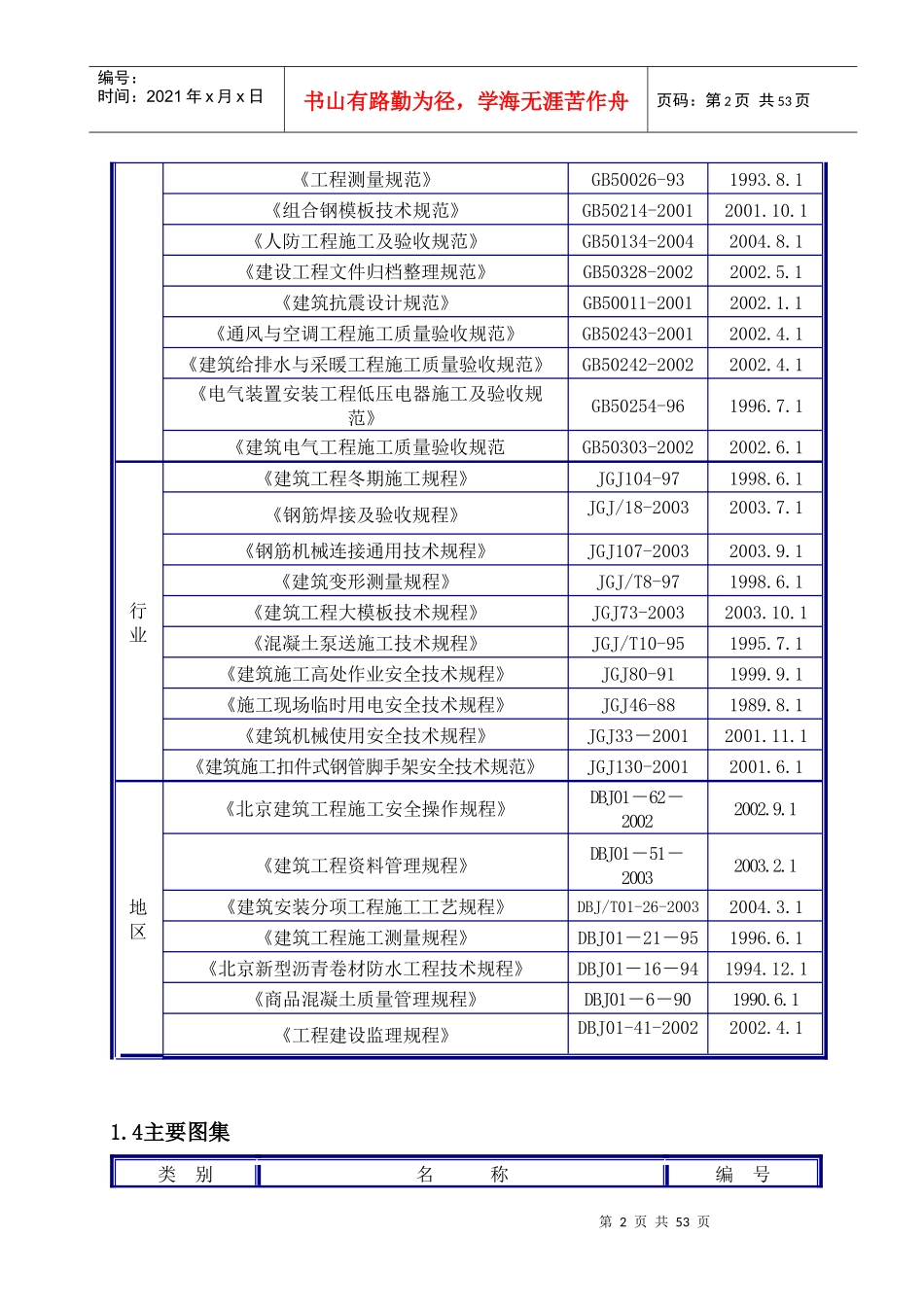 商业楼施工组织设计_第2页