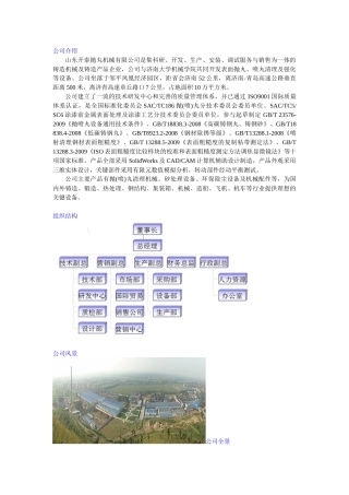 山东开泰抛丸机械有限公司介绍
