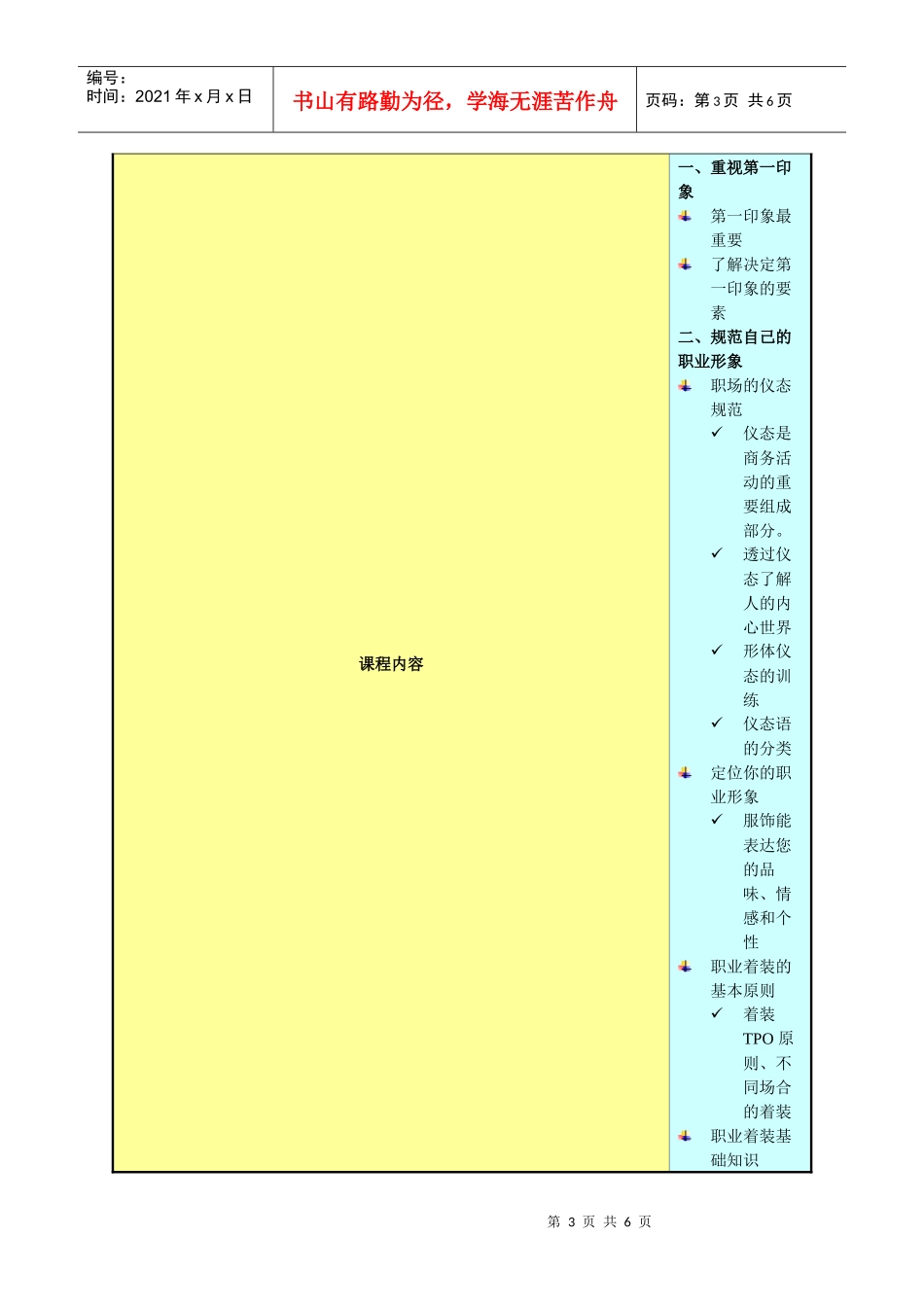 员工职业形象与职业礼仪培训_第3页