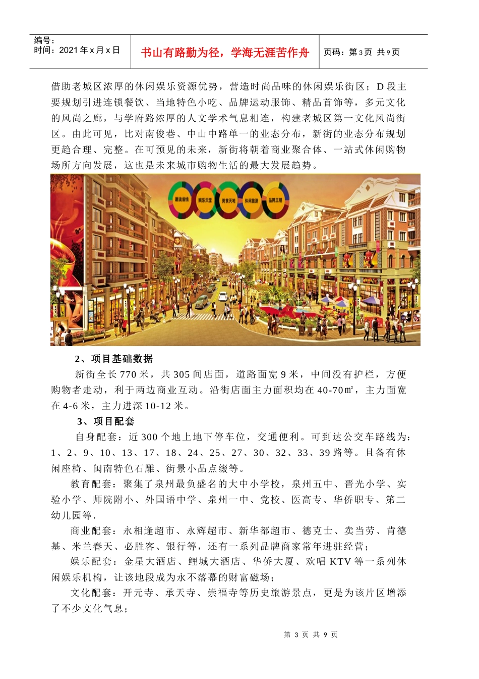 商业街项目报告_第3页