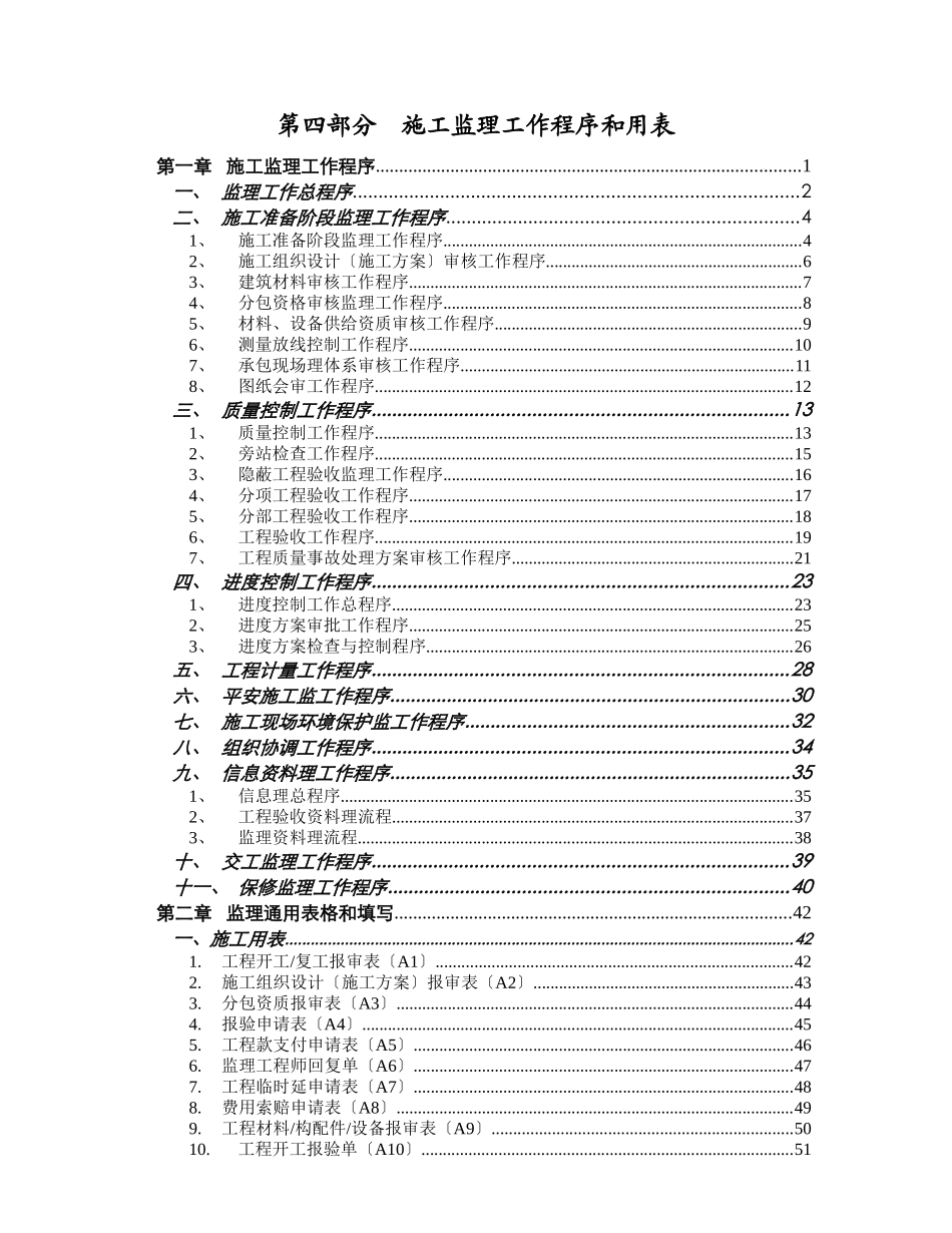 施工监理工作程序和用表_第1页