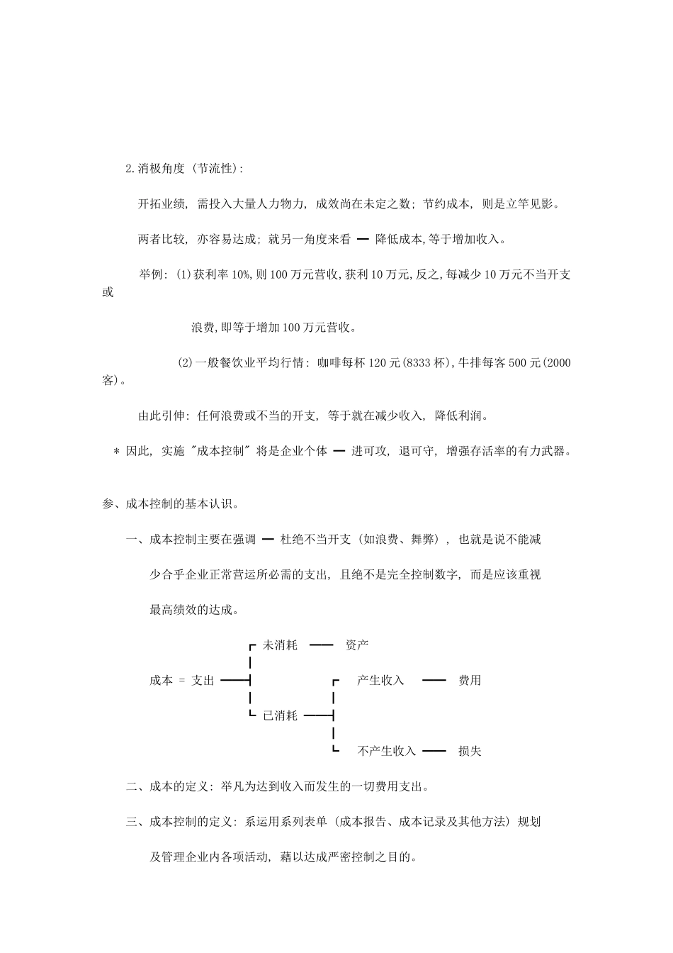 山西朔州市盛达园酒店成本控制执行制度_第2页