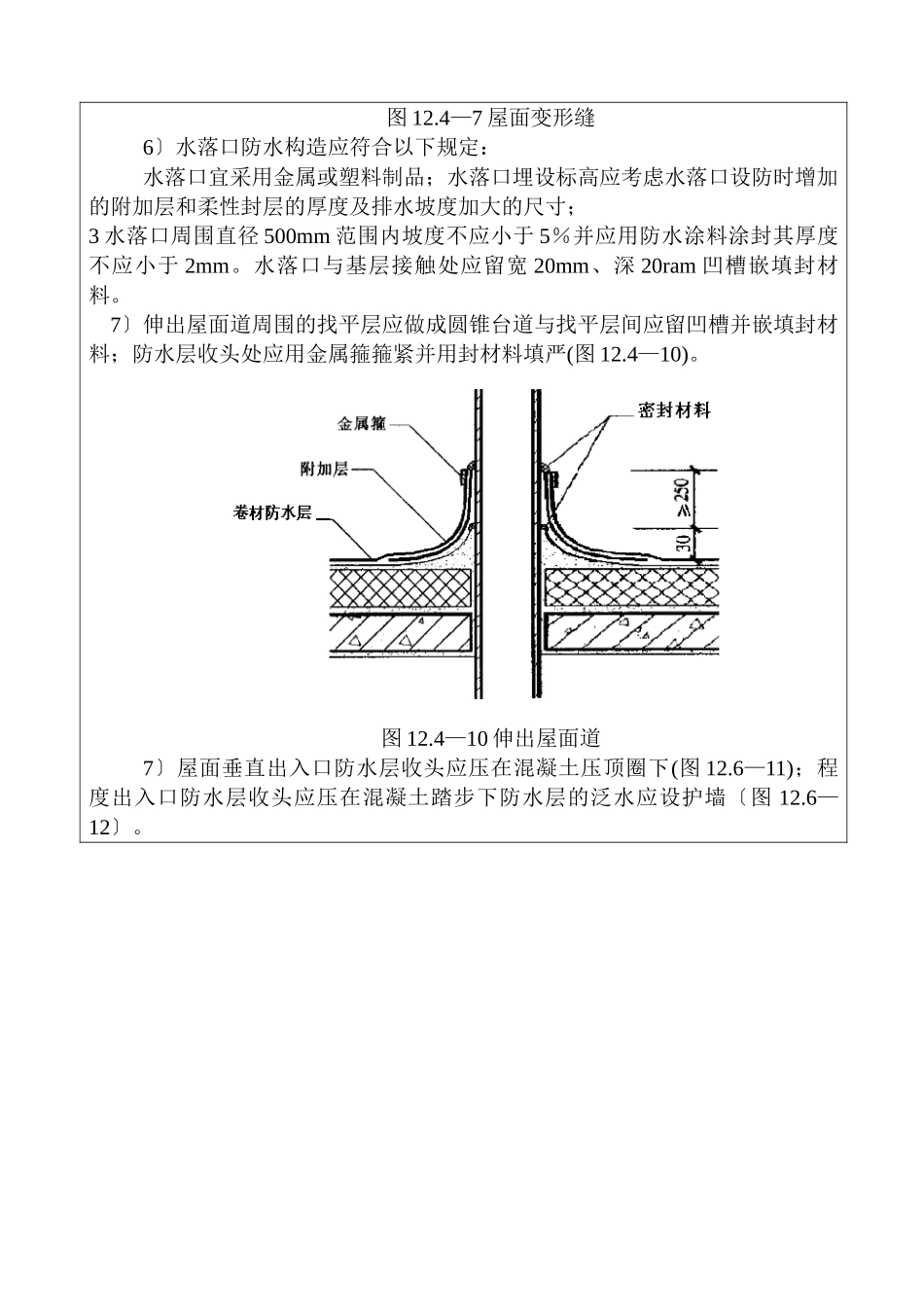 某大厦屋面防水层施工技术交底_第3页