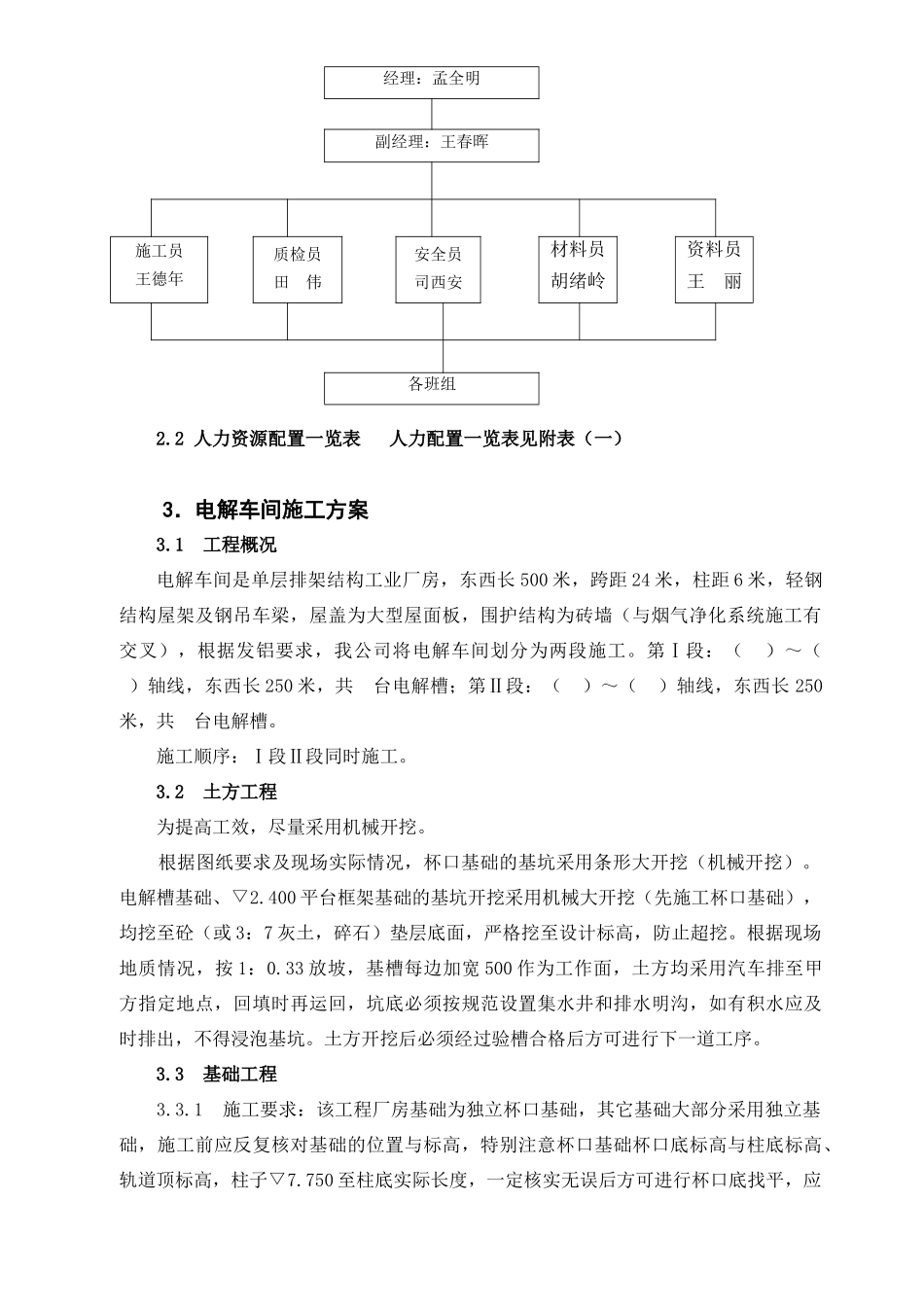 发祥铝业工程土建施工组织设计_第2页