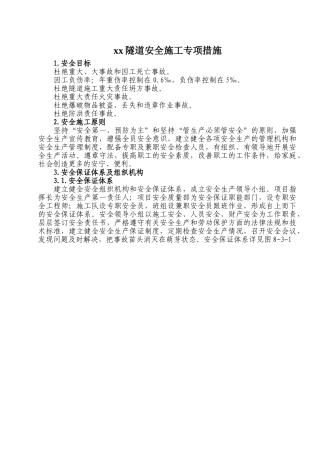 安全施工组织设计专项措施(27页)
