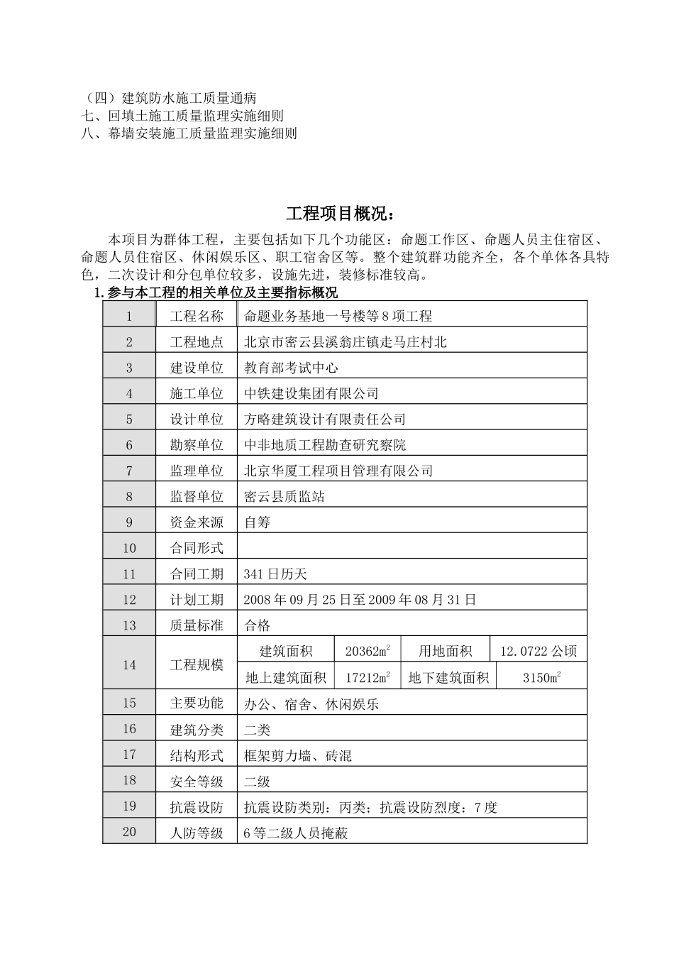 土建工程监理实施细则( 45页)_第3页
