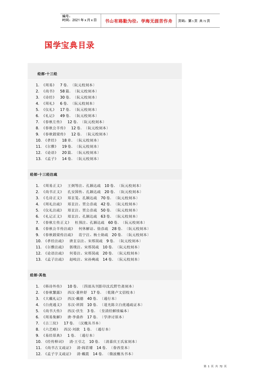 国学宝典最新目录_第1页