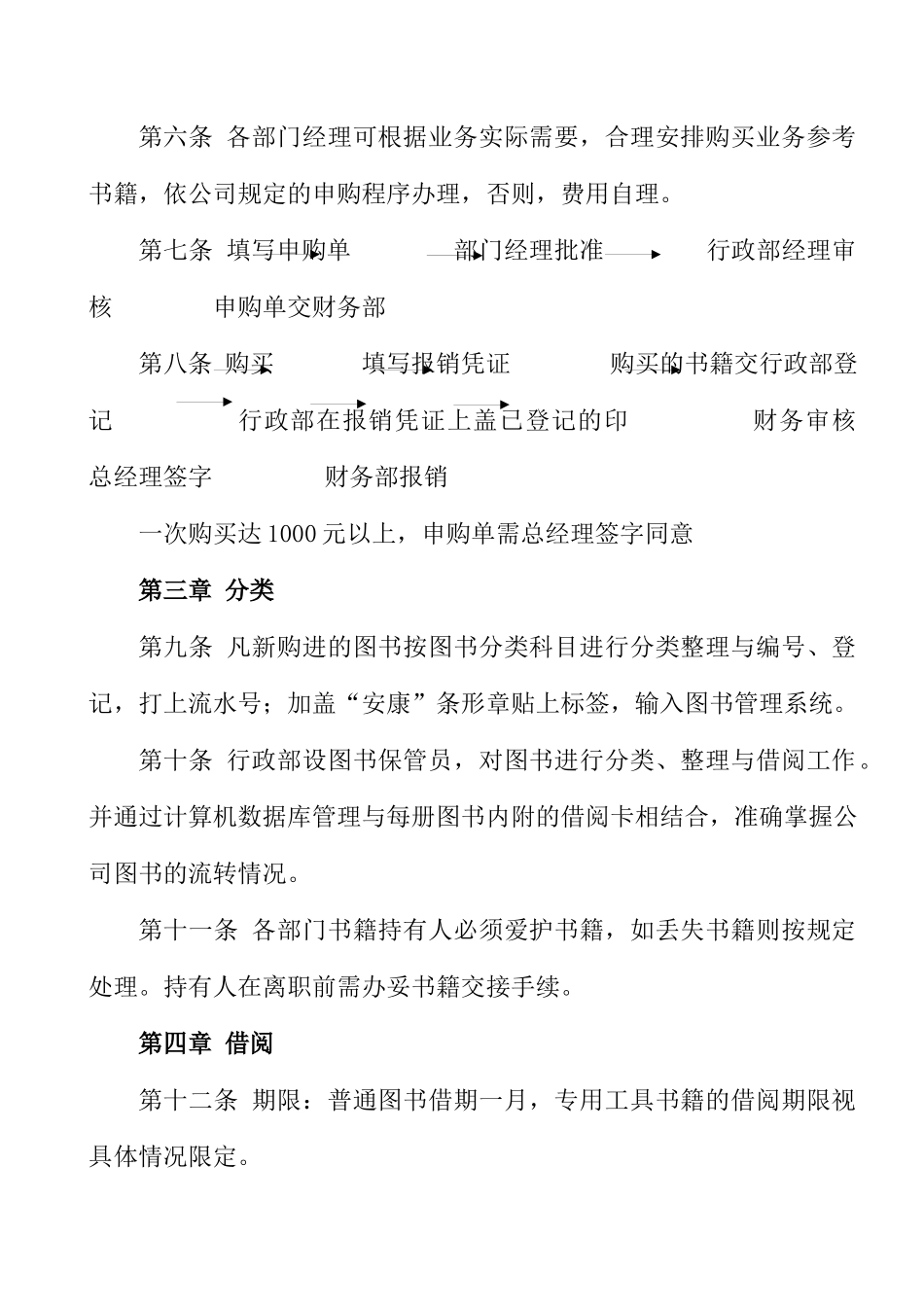 地产公司图书管理办法_第2页