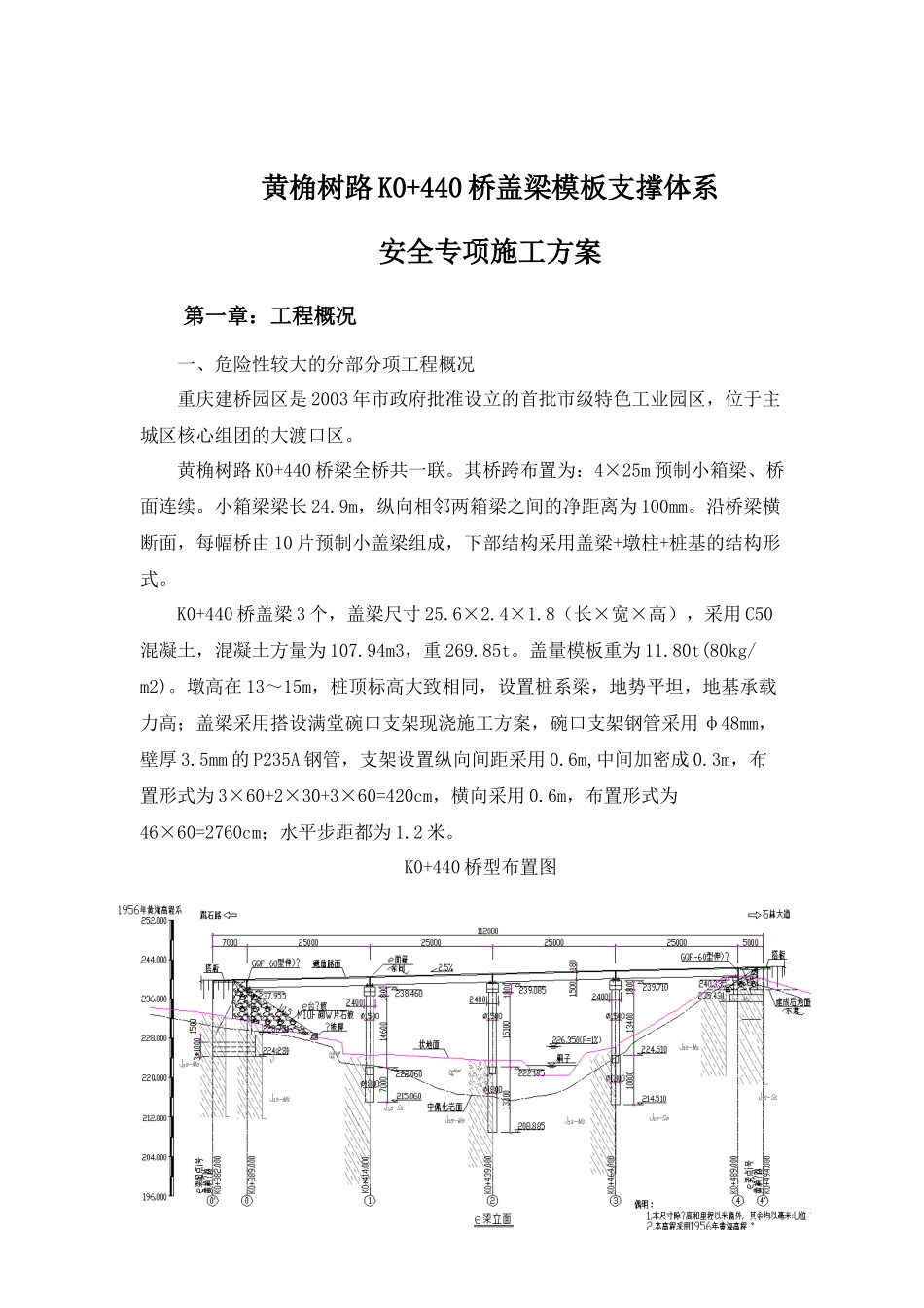 政道路工程盖梁模板支撑体系安全专项施工方案_第3页