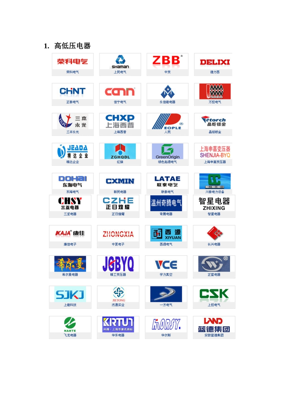 国内电气行业品牌_第2页