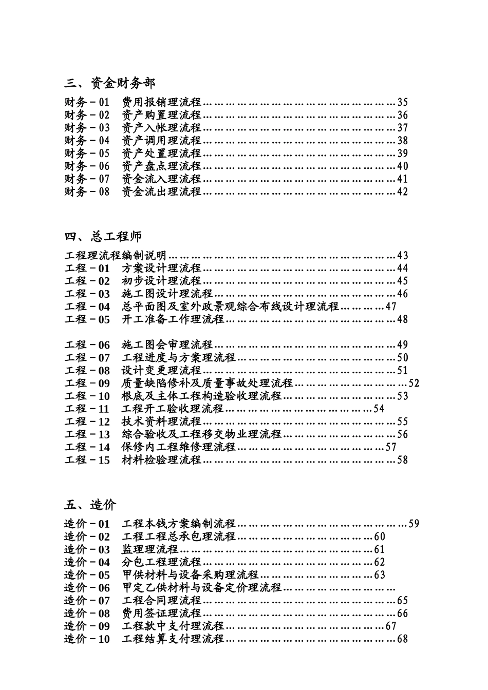 浙江某房地产集团公司全套管理流程_第2页