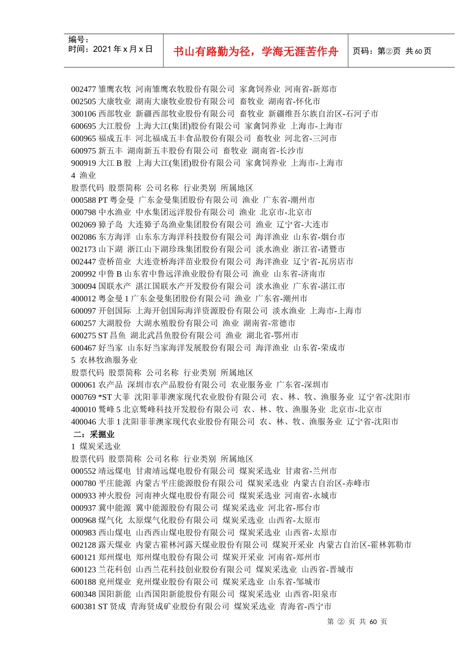 国内上市公司大全_第2页