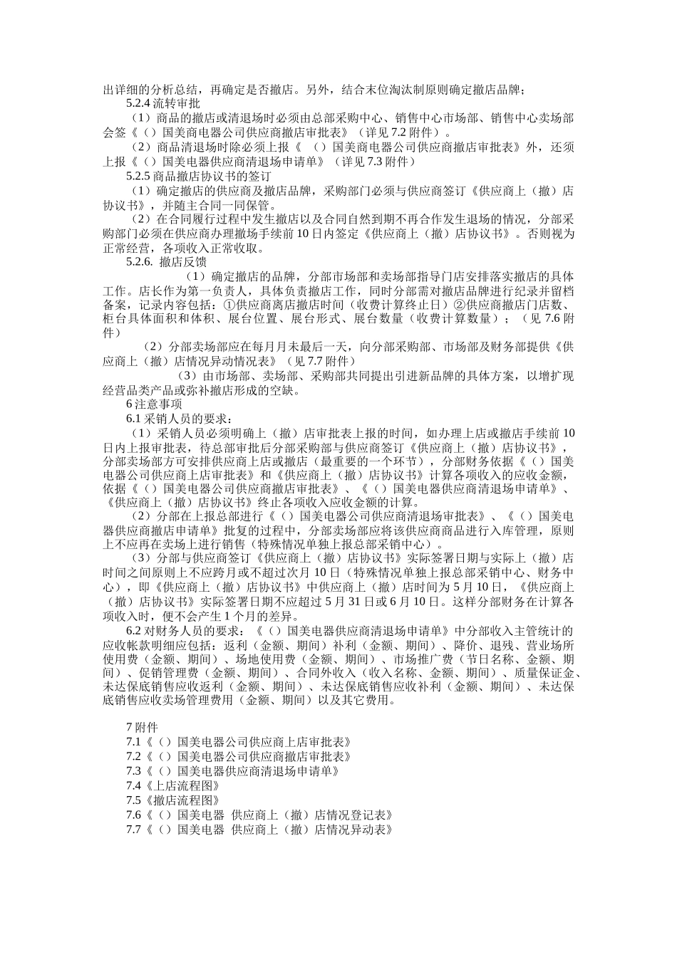 国美供应商上撤店管理审批管理规定_第3页